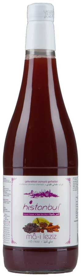 histanbul mâ-i lezîz sherbet, 1 l glass bottle