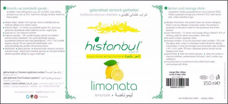 histanbul limonata