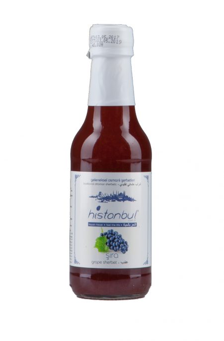 histanbul grape sherbet 250 ml. bottle